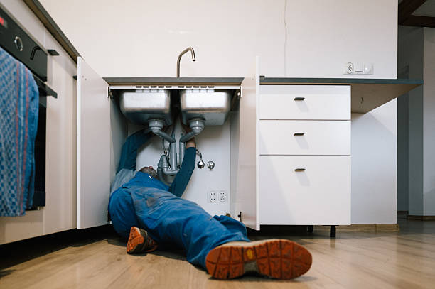 Professional Drain Cleaning technician working in Rathdrum, ID